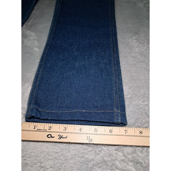 Vintage Wrangler Student Straight Leg Jeans 26x32 Deadstock NWT 70s Made in USA - Picture 10 of 12